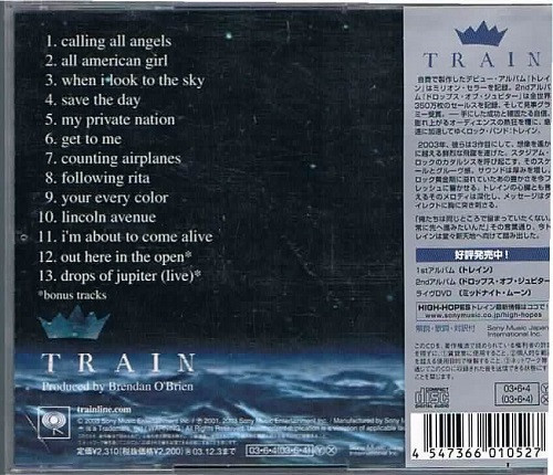 Train - My Private Nation | Sony Records Int'l (SICP 366) - 3 Train - My Private Nation | Sony Records Int'l (SICP 366) - 3