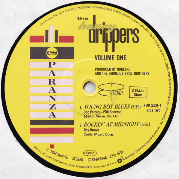 The Honeydrippers - Volume One | Es Paranza Records (790 220-1) - 4 The Honeydrippers - Volume One | Es Paranza Records (790 220-1) - 4