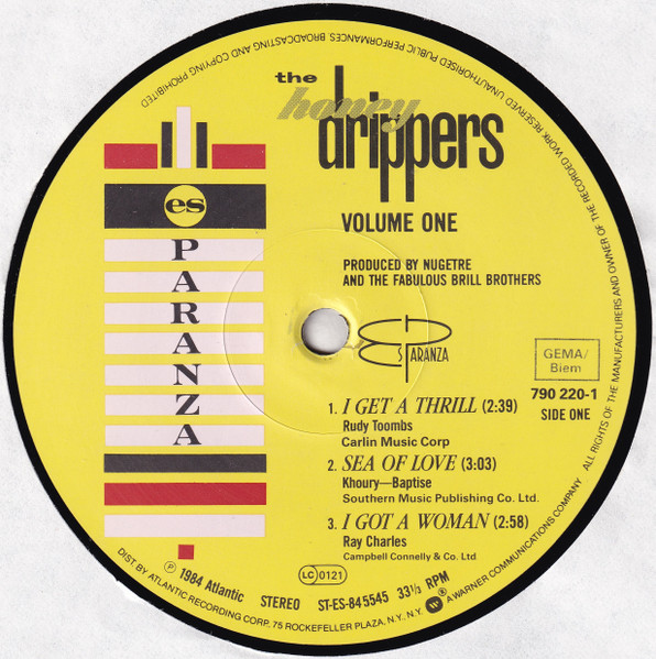 The Honeydrippers - Volume One | Es Paranza Records (790 220-1) - 3 The Honeydrippers - Volume One | Es Paranza Records (790 220-1) - 3
