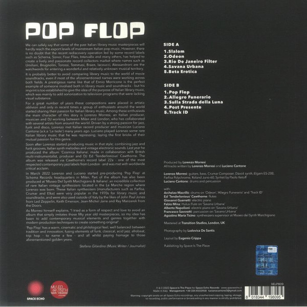 Lorenzo Morresi & Le Isole - Pop Flop | Space Echo Records (SELP809) - 2 Lorenzo Morresi & Le Isole - Pop Flop | Space Echo Records (SELP809) - 2
