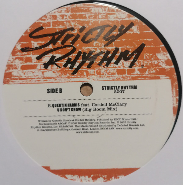 Various - Strictly Rhythm 2007 | Strictly Rhythm (SRSAMP02) - 4 Various - Strictly Rhythm 2007 | Strictly Rhythm (SRSAMP02) - 4