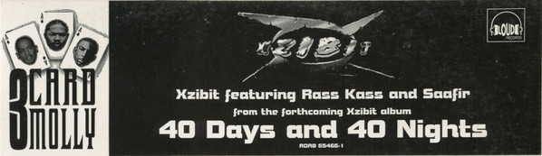 Xzibit - 3 Card Molly | Loud Records (RDAB-65466-1) - 4