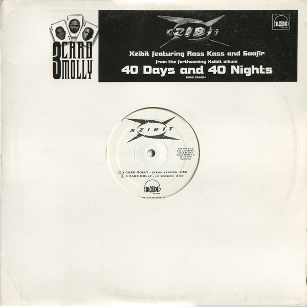 Xzibit - 3 Card Molly | Loud Records (RDAB-65466-1)