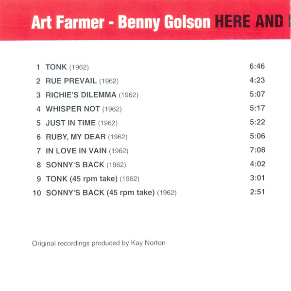 The Jazztet - Here And Now | Folio (EFVEi-024) - 4 The Jazztet - Here And Now | Folio (EFVEi-024) - 4