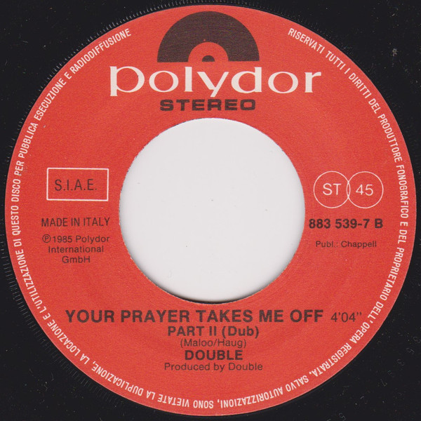 Double - The Captain Of Her Heart | Polydor (883 539-7) - 4