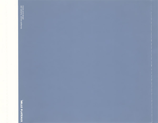 Dan Abrams - Stream | Mille Plateaux (MP99) - 4 Dan Abrams - Stream | Mille Plateaux (MP99) - 4
