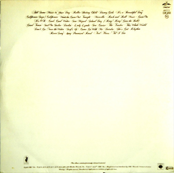 The Beach Boys - Ten Years Of Harmony | Caribou Records (88553) - 3