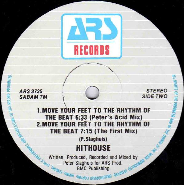 Hithouse - Move Your Feet To The Rhythm Of The Beat | ARS Records (ARS 3735) - 4
