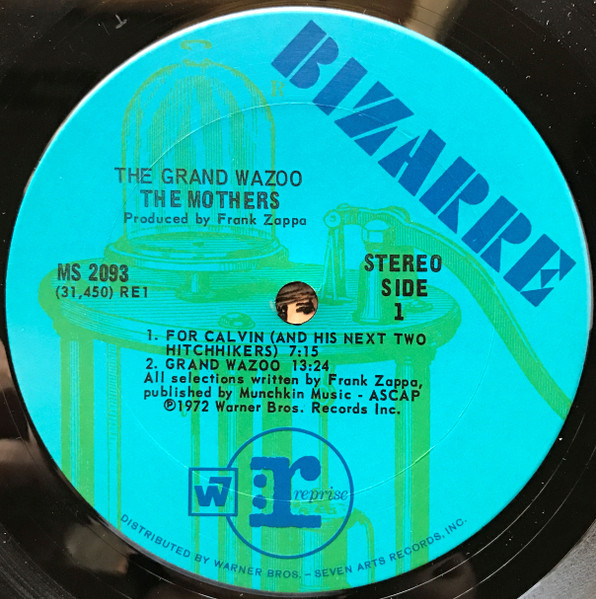 The Mothers - The Grand Wazoo | Bizarre Records (MS 2093) - 4 The Mothers - The Grand Wazoo | Bizarre Records (MS 2093) - 4