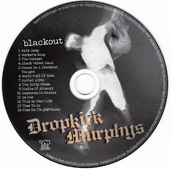 Dropkick Murphys - Blackout | Hellcat Records (80446-2) - 3