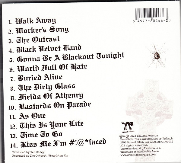 Dropkick Murphys - Blackout | Hellcat Records (80446-2) - 2