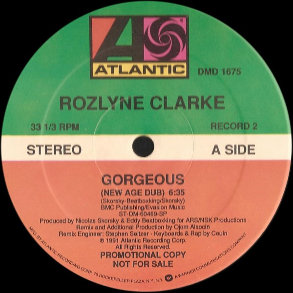 Rozlyne Clarke - Gorgeous | Atlantic (DMD 1675) - 3