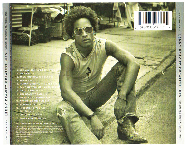 Lenny Kravitz - Greatest Hits | Virgin (7243 8 50316 2 5) - 2 Lenny Kravitz - Greatest Hits | Virgin (7243 8 50316 2 5) - 2