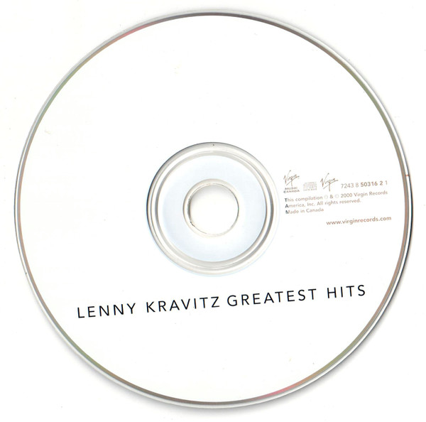 Lenny Kravitz - Greatest Hits | Virgin (7243 8 50316 2 5) - 3 Lenny Kravitz - Greatest Hits | Virgin (7243 8 50316 2 5) - 3