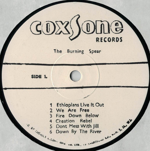 Burning Spear - Studio One Presents Burning Spear | Coxsone Records (none) - 3