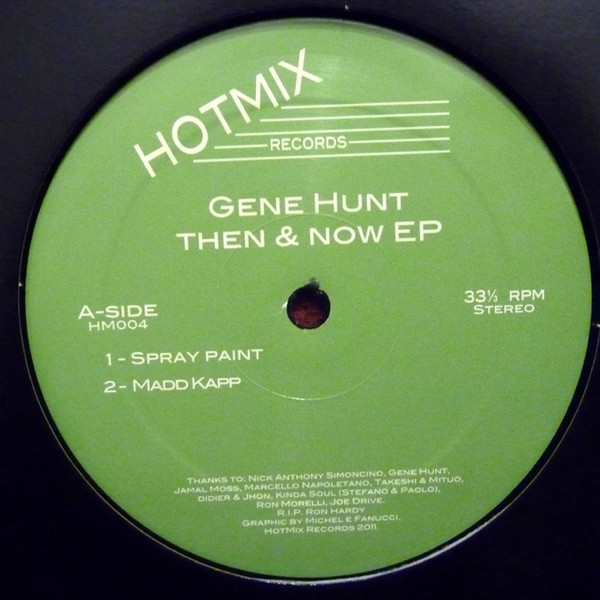 Gene Hunt - Then & Now EP | HotMix Records (HM004)