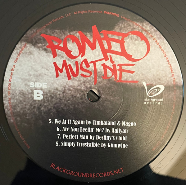 Various - Romeo Must Die (The Album) | Blackground Records (ERE688) - 4 Various - Romeo Must Die (The Album) | Blackground Records (ERE688) - 4