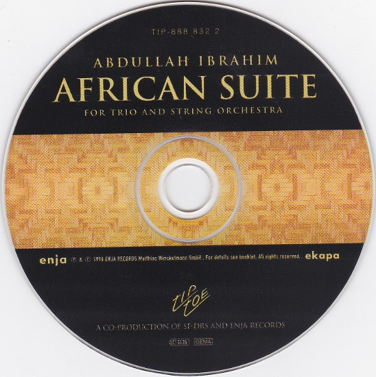 Abdullah Ibrahim - African Suite For Trio And String Orchestra | Tiptoe (TIP-888 832 2) - 3