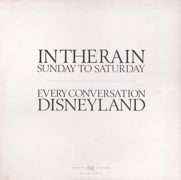 The June Brides - In The Rain - Every Conversation | The Pink Label (PINKY 9) - 2 The June Brides - In The Rain - Every Conversation | The Pink Label (PINKY 9) - 2