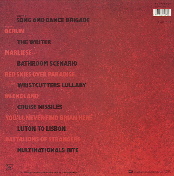 Fischer-Z - Red Skies Over Paradise | Liberty (1C 038 1575491) - 3 Fischer-Z - Red Skies Over Paradise | Liberty (1C 038 1575491) - 3
