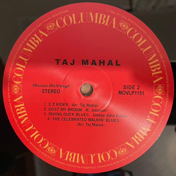 Taj Mahal - Taj Mahal | Music On Vinyl (MOVLP1151) - 2