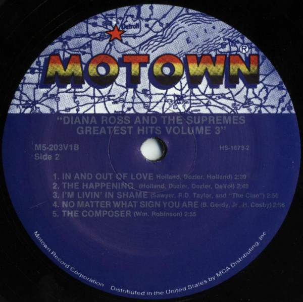 The Supremes - Greatest Hits Volume 3 | Motown (M5-203V1) - 3 The Supremes - Greatest Hits Volume 3 | Motown (M5-203V1) - 3