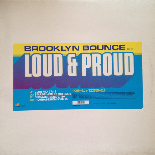 Brooklyn Bounce - Loud & Proud | Dance Division (DAD 672922 6)
