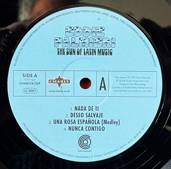 Eddie Palmieri - The Sun Of Latin Music | Charly Records (CHARLY613LP) - 3
