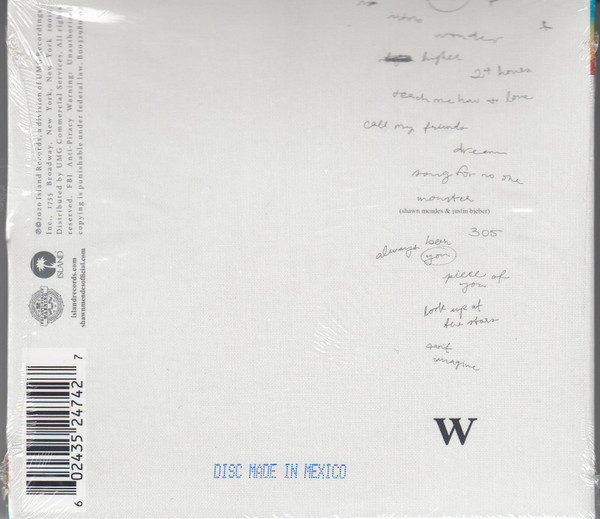 Shawn Mendes - Wonder | Island Records (B0032980-02) - 4