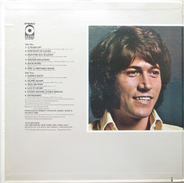 Bee Gees - 2 Years On | ATCO Records (SD 33-353) - 2 Bee Gees - 2 Years On | ATCO Records (SD 33-353) - 2