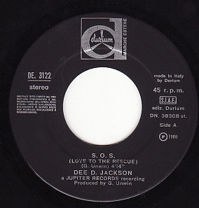 Dee D. Jackson - S.O.S. (Love To The Rescue) | Durium (DE 3122) - 2 Dee D. Jackson - S.O.S. (Love To The Rescue) | Durium (DE 3122) - 2