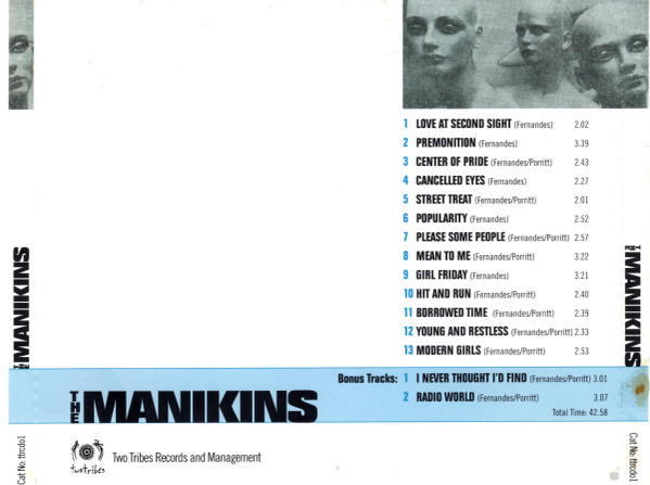 Manikins - The Manikins CD | Two Tribes (ttrcd01) - 2 Manikins - The Manikins CD | Two Tribes (ttrcd01) - 2
