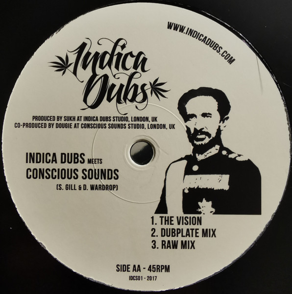 Dougie Wardrop Meets Boris Lowther / Indica Dubs Meets Conscious Sounds - Coming Of The Lord / The Vision | Indica Dubs (IDCS01) - 2