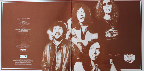 Camel - Moonmadness | Decca (7782856) - 3