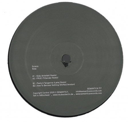 Svreca - Nida | Semantica Records (SEMANTICA 117) - 2 Svreca - Nida | Semantica Records (SEMANTICA 117) - 2