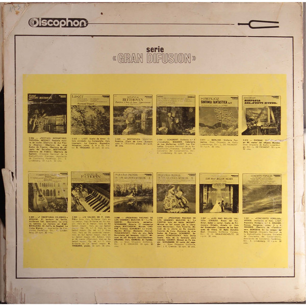 Hermann von Brauchscholtz , Wiener Symphoniker - Los Más Bellos Valses | Discophon (3007) - 2