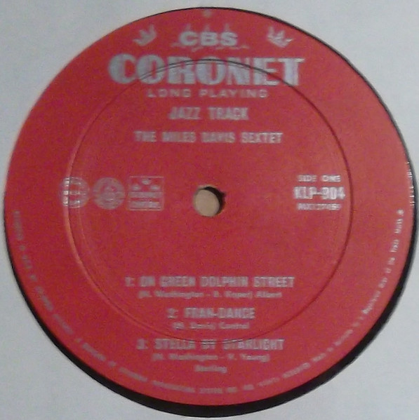 Miles Davis - Jazz Track | Coronet (KLP 904) - 3 Miles Davis - Jazz Track | Coronet (KLP 904) - 3