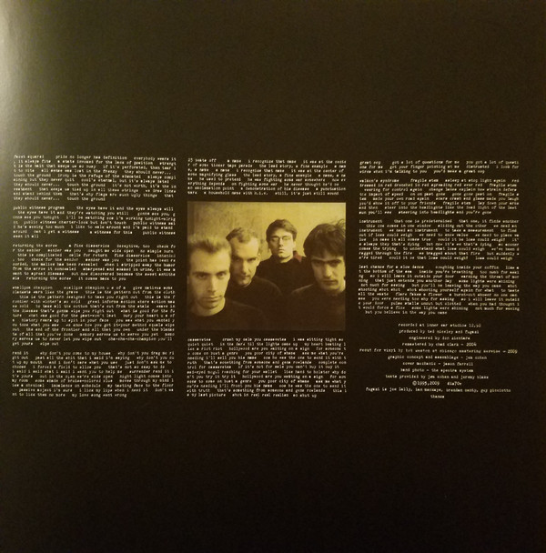 Fugazi - In On The Kill Taker | Dischord Records (dis70V) - 3