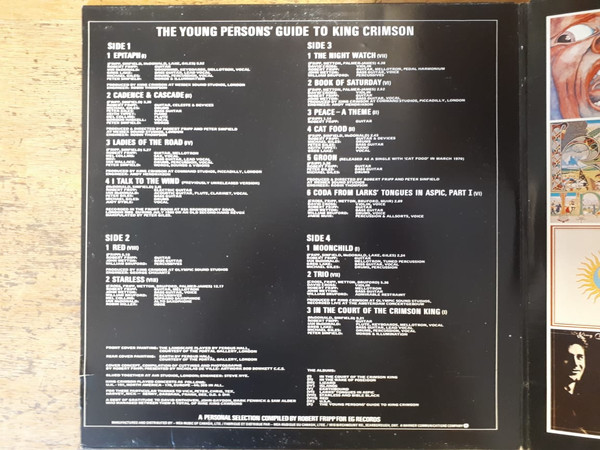 King Crimson - The Young Persons' Guide To King Crimson | Atlantic (2SDS 900) - 3 King Crimson - The Young Persons' Guide To King Crimson | Atlantic (2SDS 900) - 3