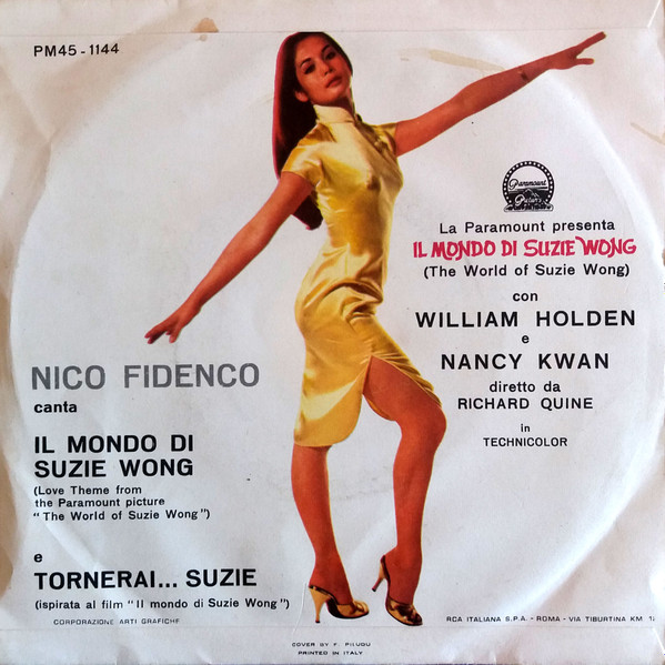 Nico Fidenco - Il Mondo Di Suzie Wong / Tornerai .... Suzie | RCA (PM45 - 1144) - 2 Nico Fidenco - Il Mondo Di Suzie Wong / Tornerai .... Suzie | RCA (PM45 - 1144) - 2