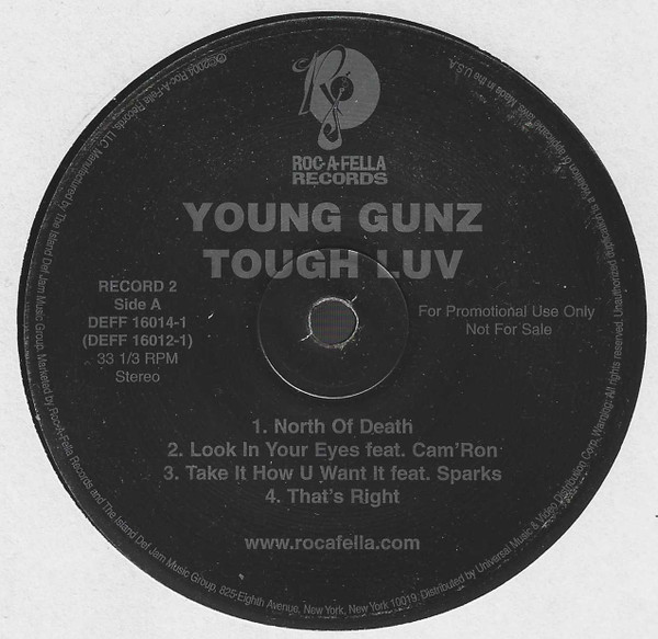 Young Gunz - Tough Luv | Roc-A-Fella Records (DEFF 16013-1) - 3 Young Gunz - Tough Luv | Roc-A-Fella Records (DEFF 16013-1) - 3