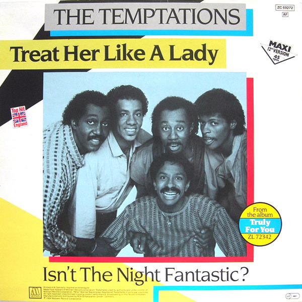 The Temptations - Treat Her Like A Lady | Motown (ZC 69272) - 2