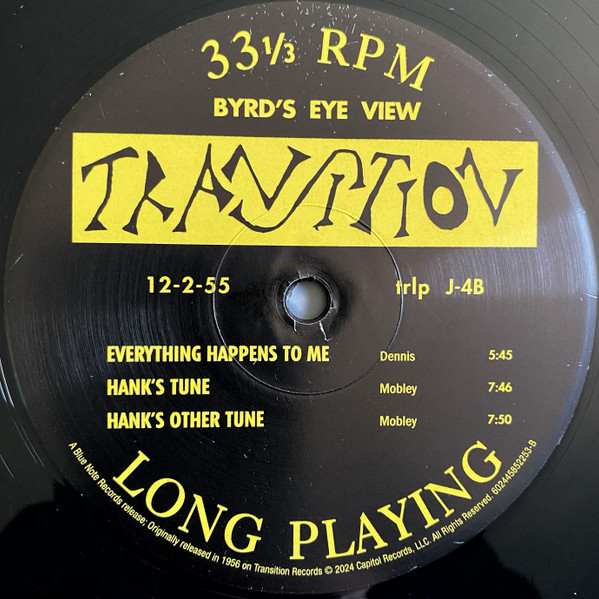 Donald Byrd - Byrd's Eye View | Transition (00602445852253) - 4 Donald Byrd - Byrd's Eye View | Transition (00602445852253) - 4