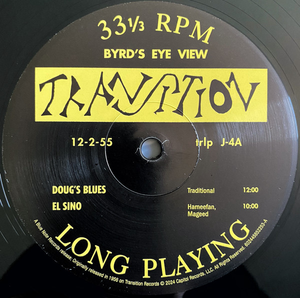 Donald Byrd - Byrd's Eye View | Transition (00602445852253) - 3 Donald Byrd - Byrd's Eye View | Transition (00602445852253) - 3