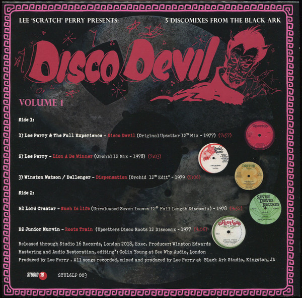 Disco Devil Vol. 1 (5 Classic Discomixes From The Black Ark Studio 1977-9)