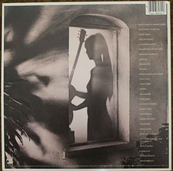 Al Di Meola - Splendido Hotel | Columbia (C2X 36270) - 4 Al Di Meola - Splendido Hotel | Columbia (C2X 36270) - 4