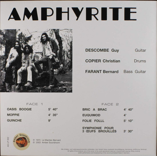 Amphyrite - Amphyrite | Amber Soundroom (AS LP 002) - 2 Amphyrite - Amphyrite | Amber Soundroom (AS LP 002) - 2