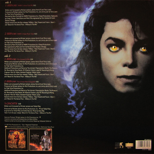 Michael Jackson - HIStory / Ghosts | Epic (664615 6) - 2 Michael Jackson - HIStory / Ghosts | Epic (664615 6) - 2