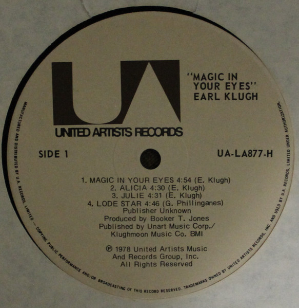 Earl Klugh - Magic In Your Eyes | United Artists Records (UA-LA877-H) - 3 Earl Klugh - Magic In Your Eyes | United Artists Records (UA-LA877-H) - 3