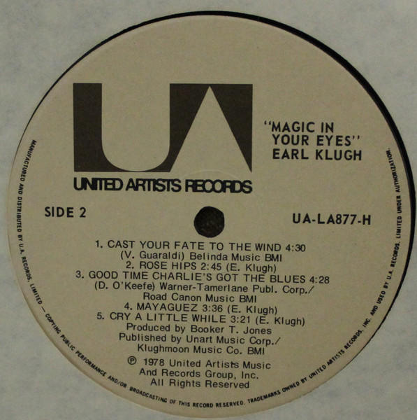 Earl Klugh - Magic In Your Eyes | United Artists Records (UA-LA877-H) - 4 Earl Klugh - Magic In Your Eyes | United Artists Records (UA-LA877-H) - 4